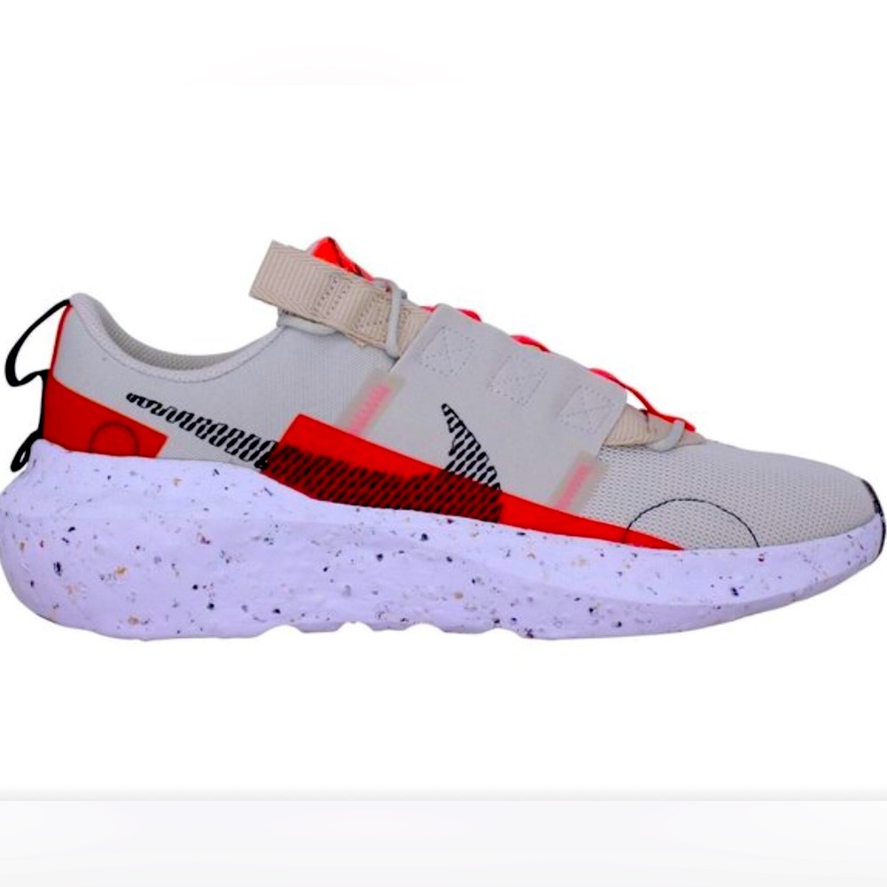 Nike Crater Impact CW2386-003 Women's Light Bone/Black Sneakers Shoes HS1850